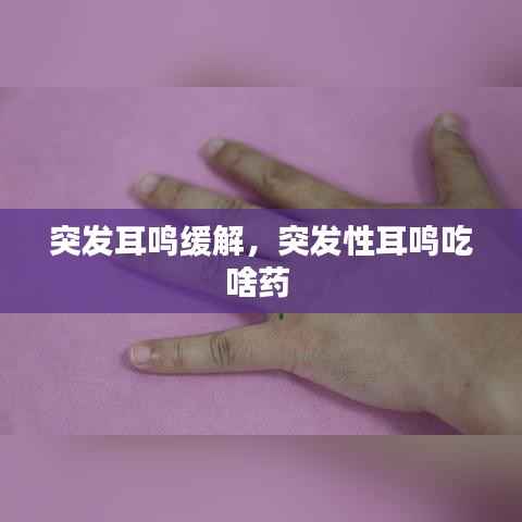 突发耳鸣缓解,突发性耳鸣吃啥药